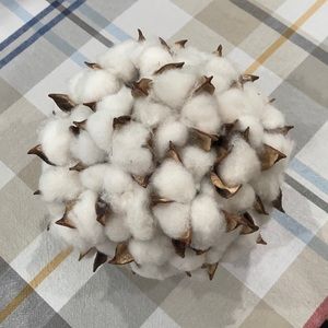 Cotton Plant Sphere decoration